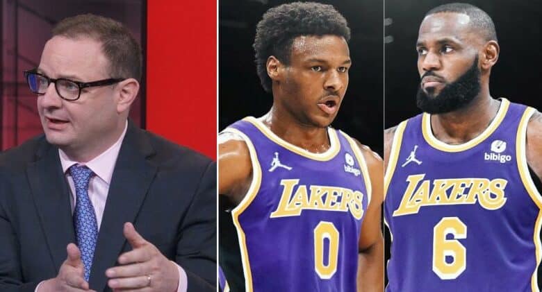 Adrian Wojnarowski Reveals Bronny James Transfer Destination Possibility