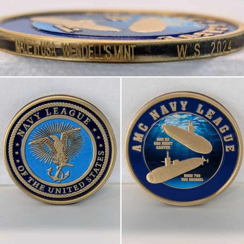 Atlanta Metropolitan Council Packs Care Packages for Project Mail Call &  Releases First-Ever Challenge Coin - Navy League of the United States