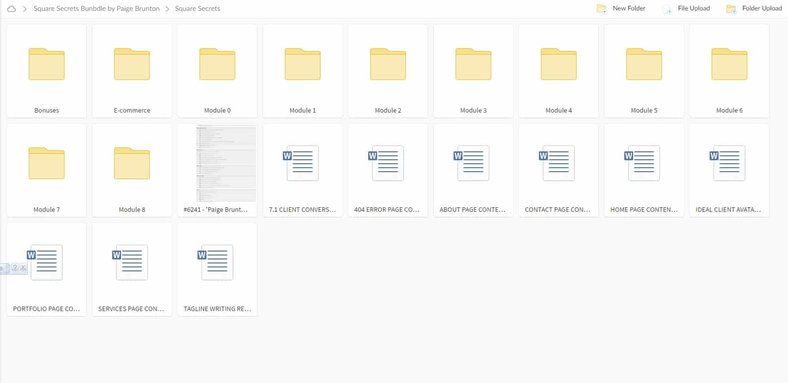 Paige Brunton - Square Secrets