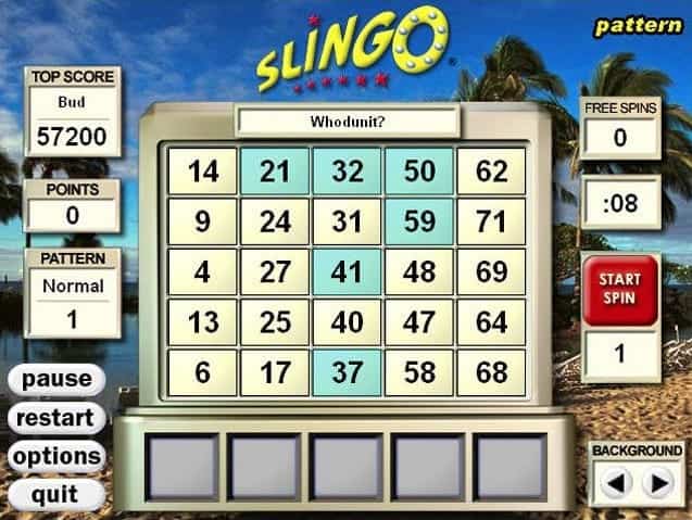 Slingo Slots 50 Free Spins