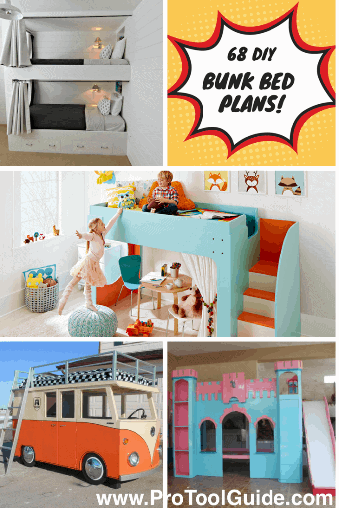 68 Amazing Diy Bunk Bed Plans