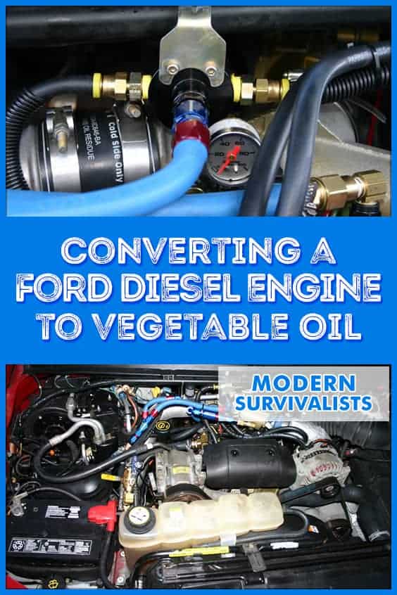 Converting A Ford Power Stroke 7 3l Diesel Engine To Vegetable Oil