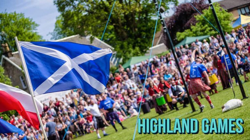 Highland Games in Scotland