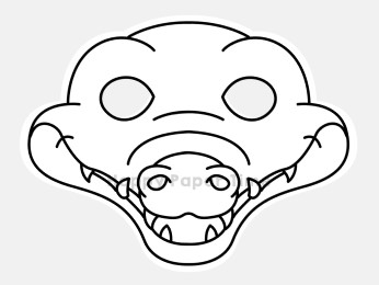 pics Crocodile Mask Template Free crocodile mask printable archives