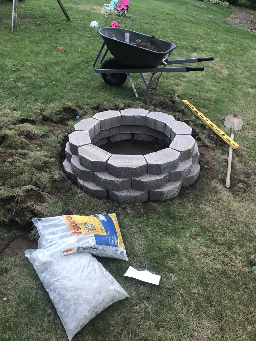 How to Build a Fire Pit With Concrete Blocks: Easy DIY Guide