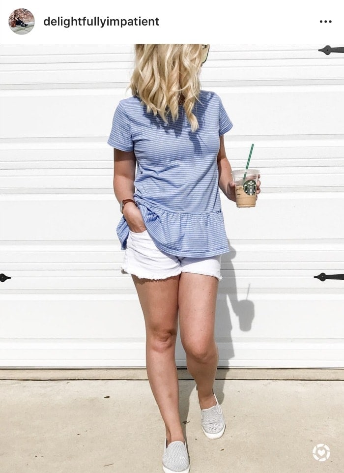 flowy postpartum tops