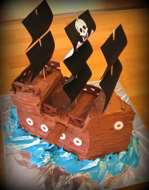 Pirate Themed 4th Birthday Party