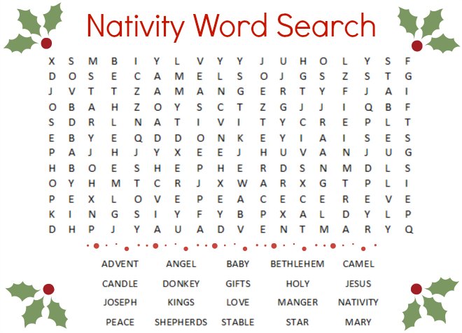 The Best Free Christmas Word Search Puzzles Kids Will Love