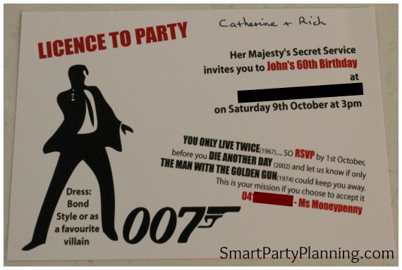 How To Host The Ultimate James Bond Theme Party