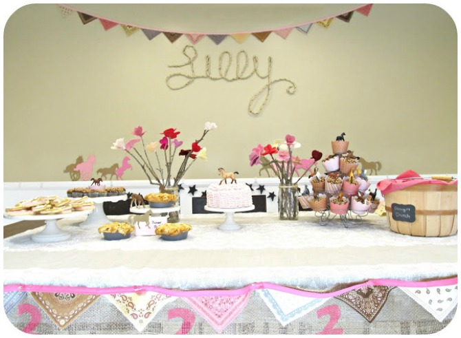 Cowgirl Birthday Party Ideas