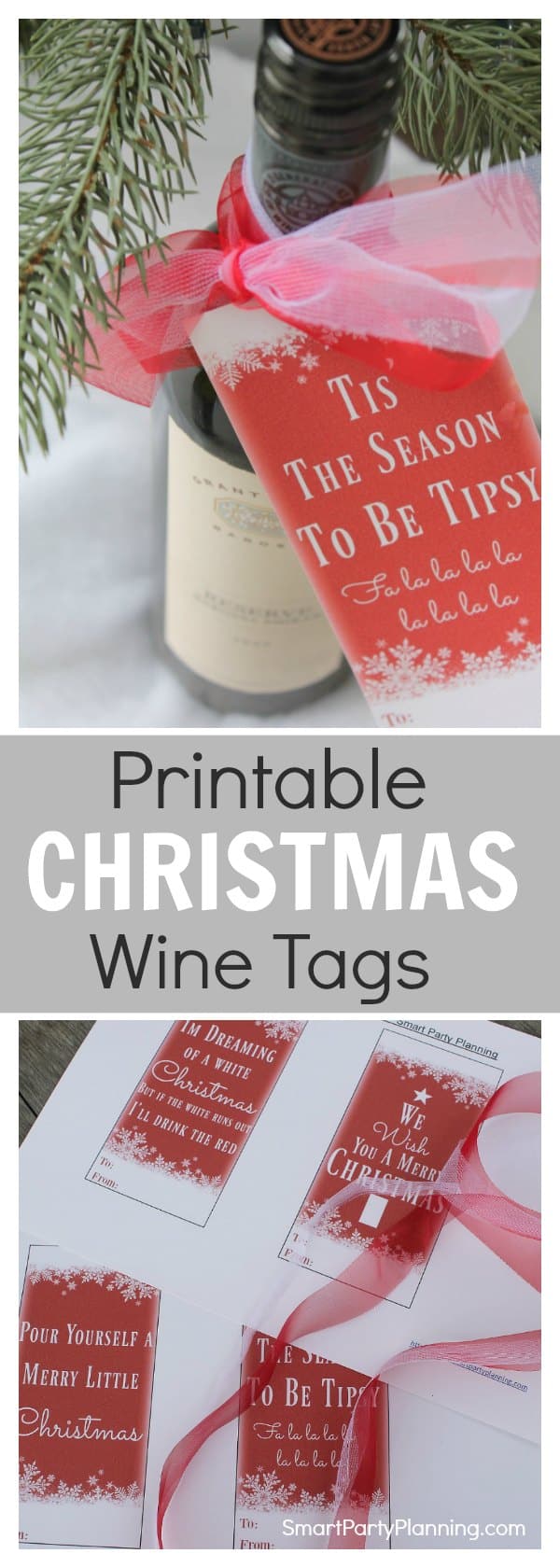 Christmas Wine Tags: The Best DIY Gift For Wine Lovers