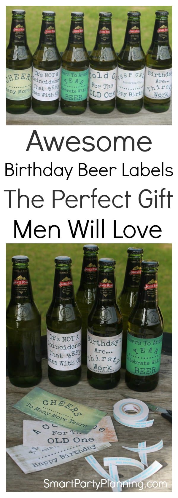 Awesome Birthday Beer Labels For A Gift He Will Love