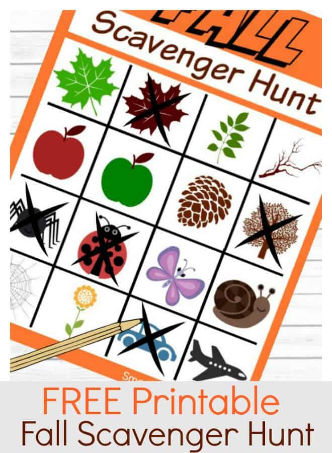 Easy & Fun Fall Scavenger Hunt For Kids Who Love The Outdoors