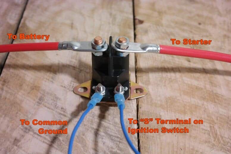 Wiring diagram for murray riding lawn mower solenoid