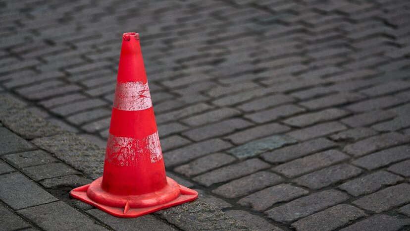 a traffic cone