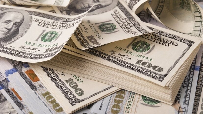 piles of money