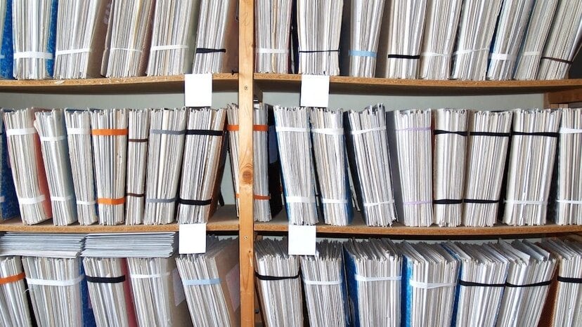 Office shelves | Other Considerations for Surveying Archeological Sites With GPR | US Radar