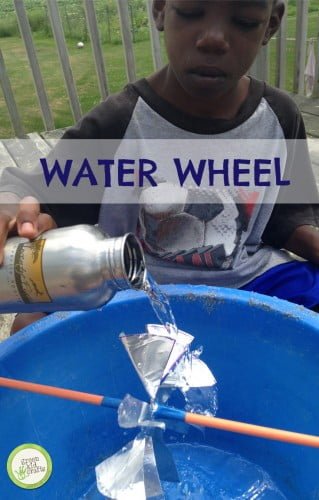 Water Wheel Green Kid Crafts