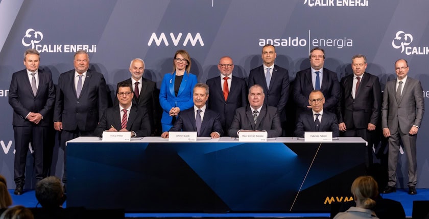 hungary mvm gas CCGT power plant ansaldo calik enerji