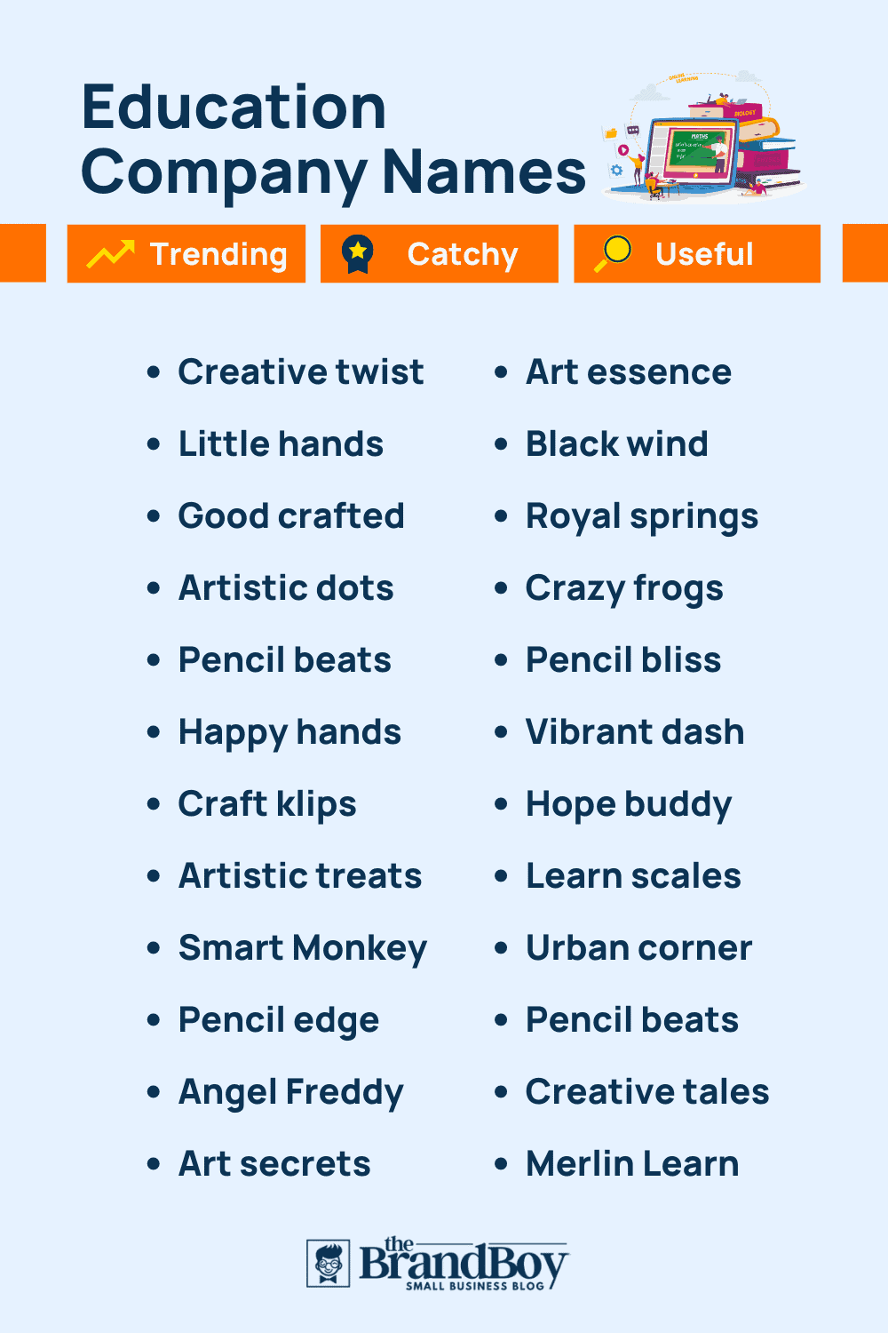 Cool School Names Ideas