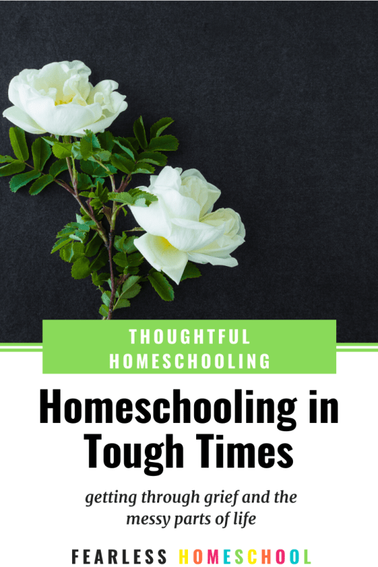 Homeschooling Through Tough Times Fearless Homeschool