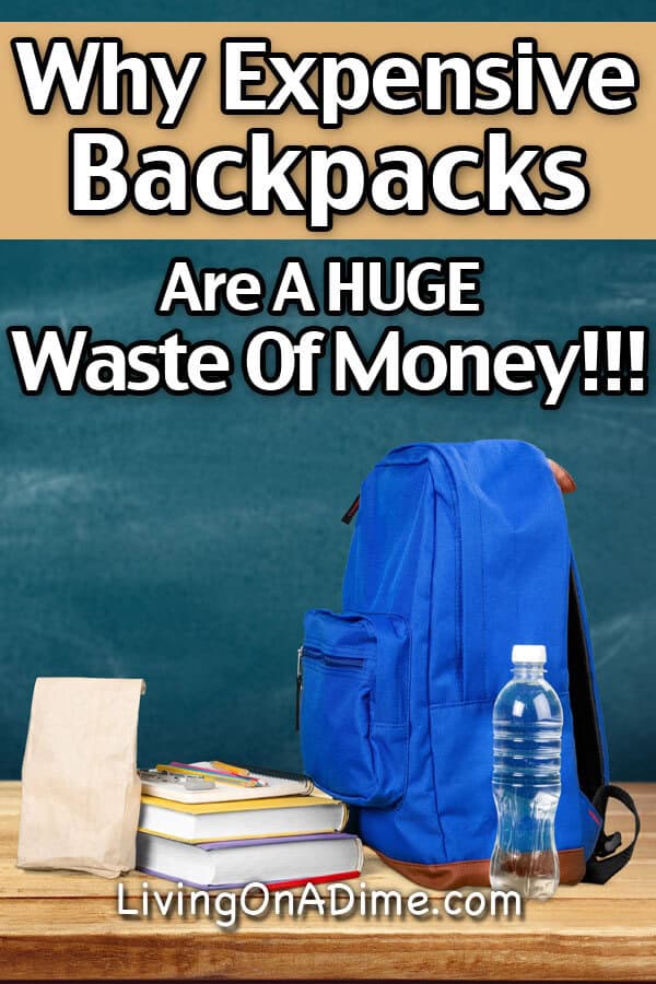costly backpacks