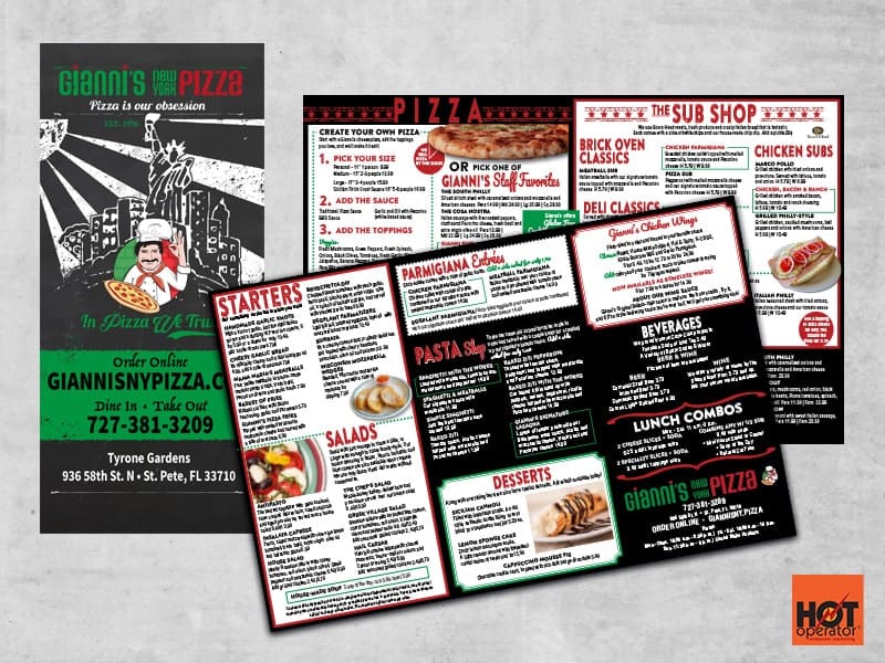 Gianni S Menu Makeover Investment Pays Off Order all menu items online from giovanni's pizza in commack for takeout, delivery, and dine in. hotoperator