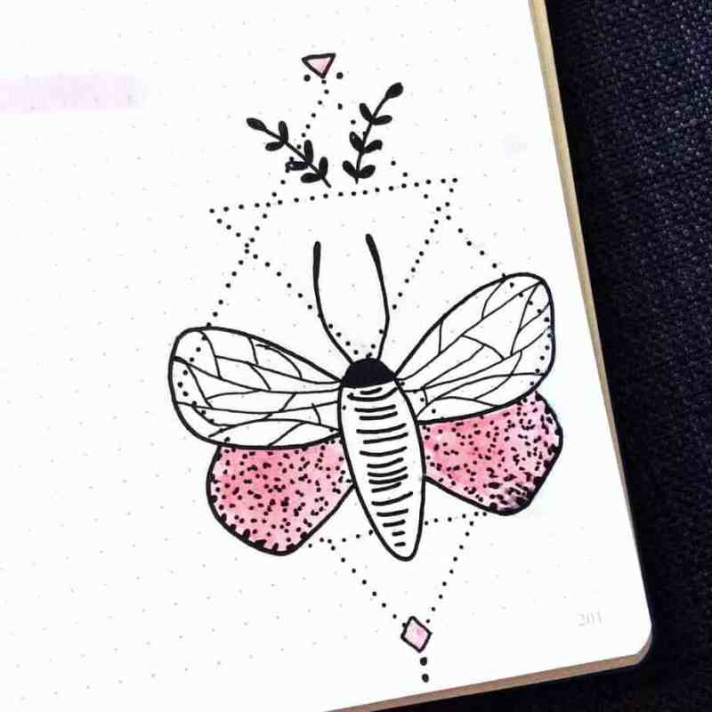 Butterfly Theme Bullet Journal Theme Ideas Planning Mindfully