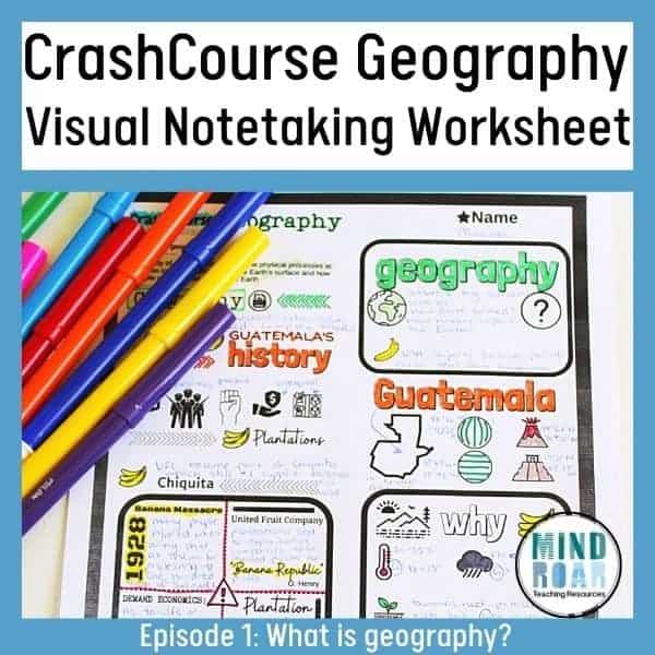 crash course geography worksheets a fast easy way to teach concepts