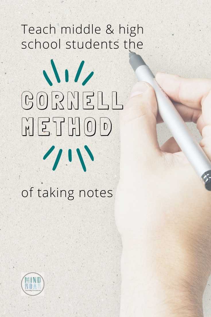 Cornell Note Taking