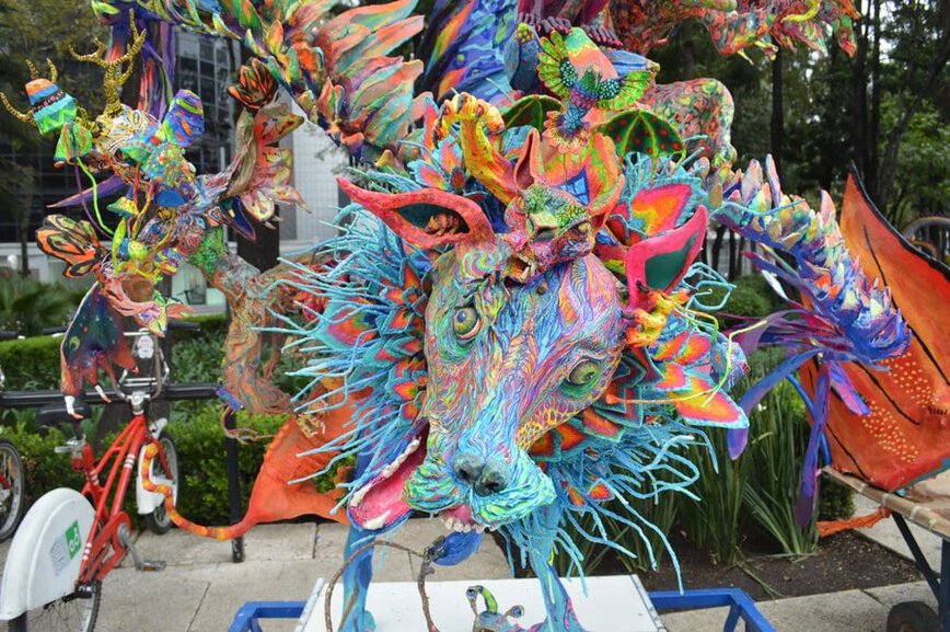 Alebrijes," Handcrafted Monsters on Parade in Mexico City | Craftsmanship  Magazine