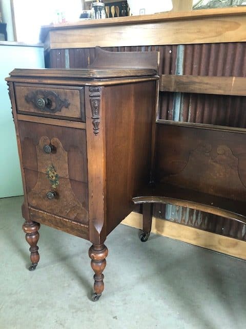 How To Take Apart An Old Vanity For Nightstands Timeless Creations