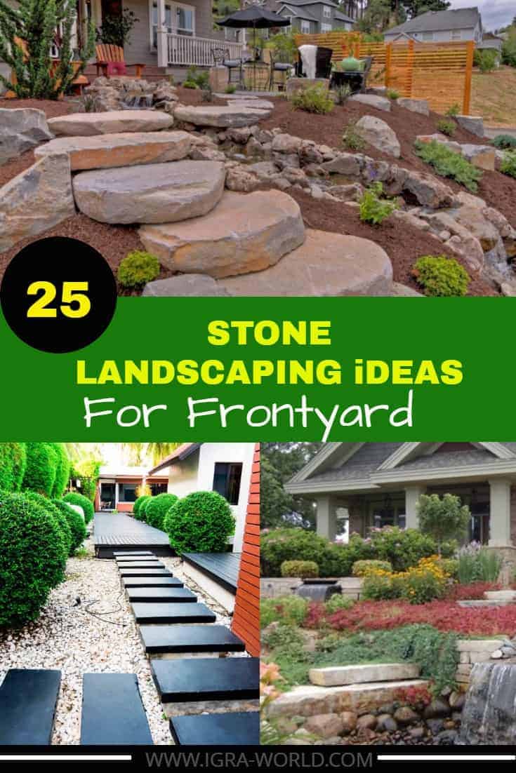 25 Stone Landscaping Ideas For Your Front Yard Igra World