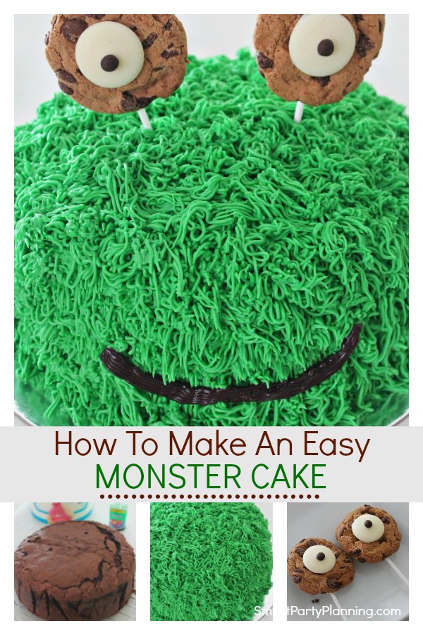 How To Make A Super Cute Easy Monster Cake