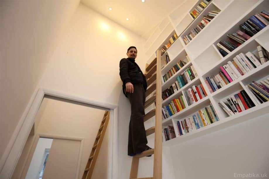 Large library unit designed by Empatika