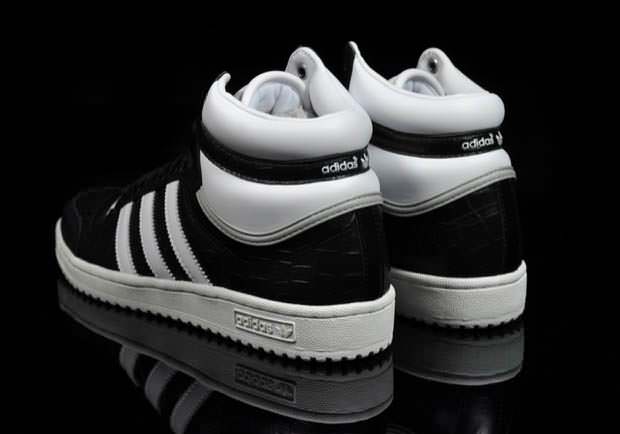 black and white top ten adidas