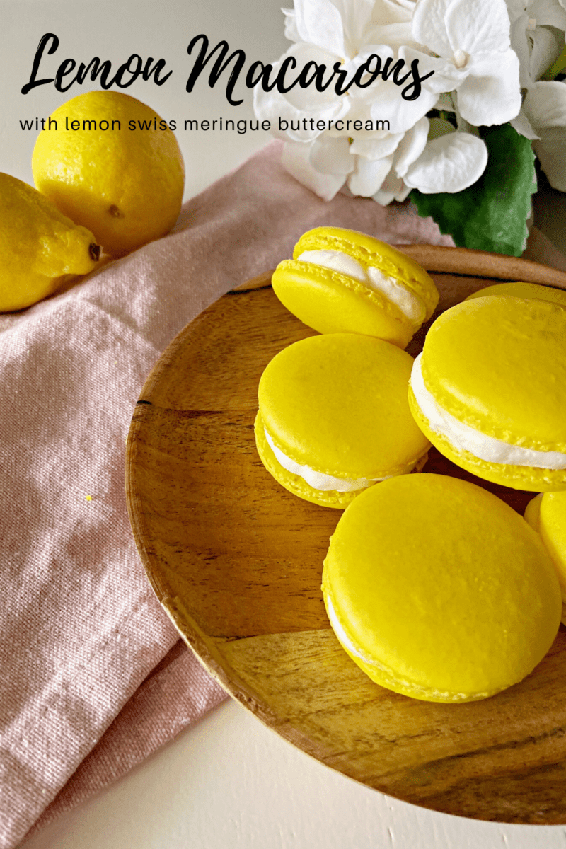 Lemon Macarons With Swiss Meringue Buttercream Lone Star Blondie