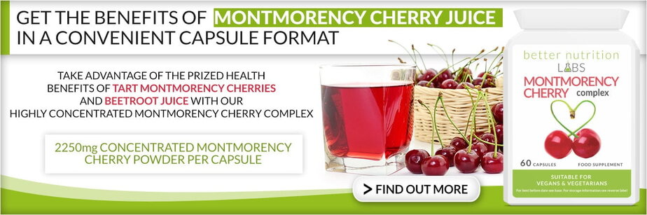 montmorency cherry benefits