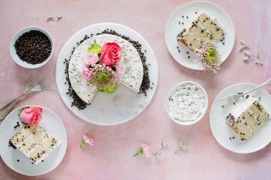 Chocolate Chip Cake With Buttercream Baked Bree