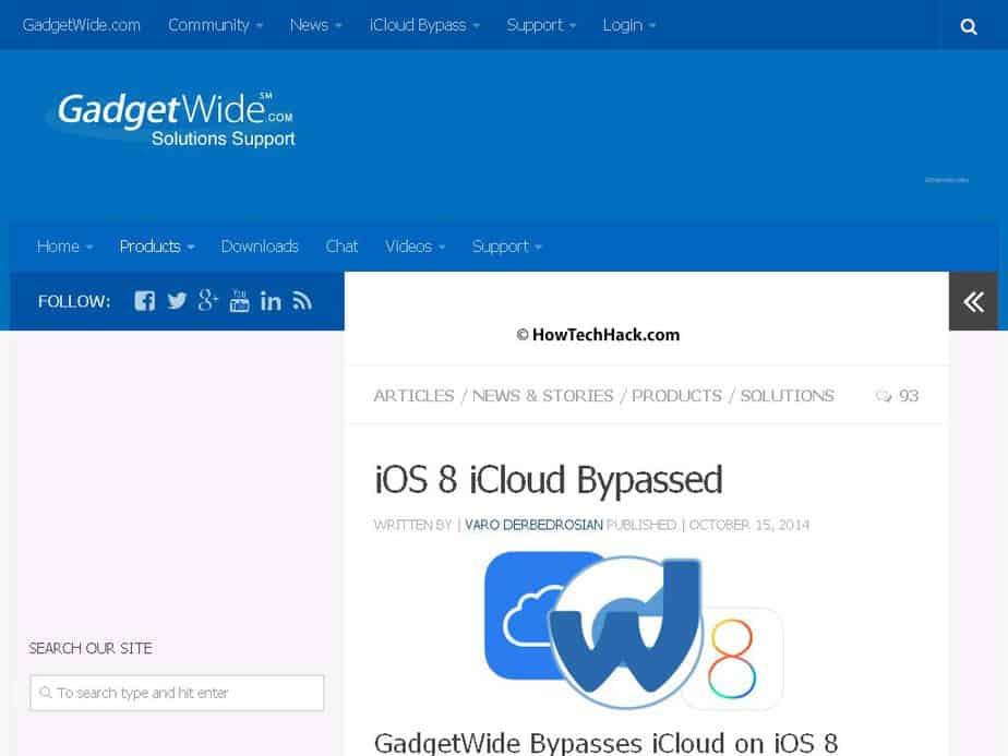 gadgetwide cloud control service 1.2.7