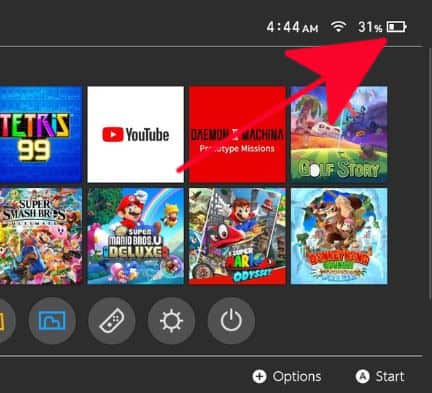 How To Check Battery Life On Nintendo Switch Console And Controllers