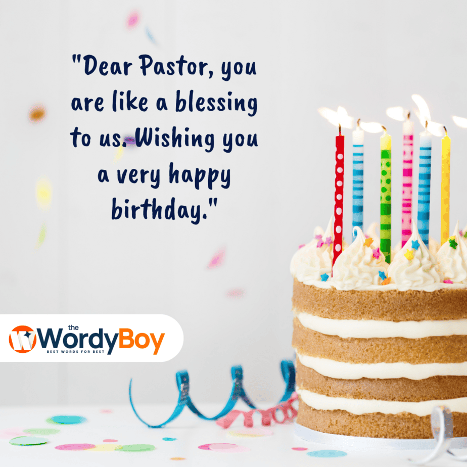 birthday message to a pastor at 50
