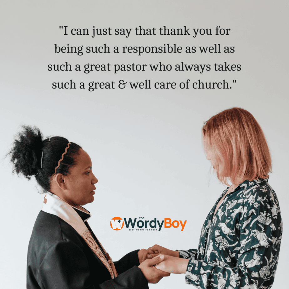 42+ Best Thank You Messages For Pastors