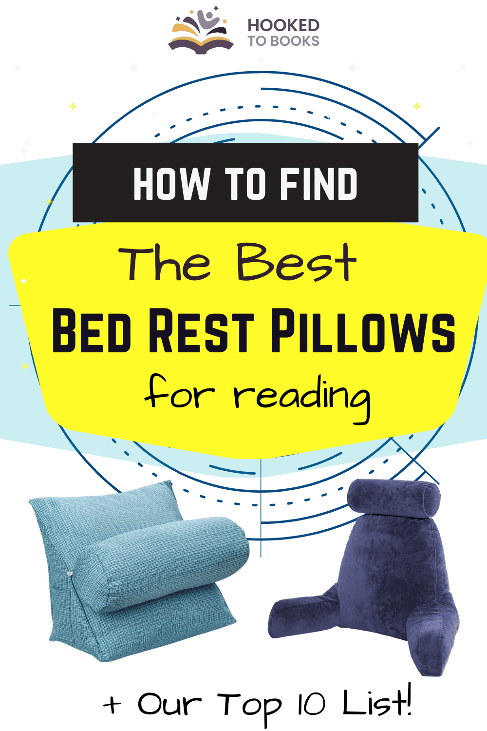 7 Best Bed Rest Pillows for Reading - Hooked To Books