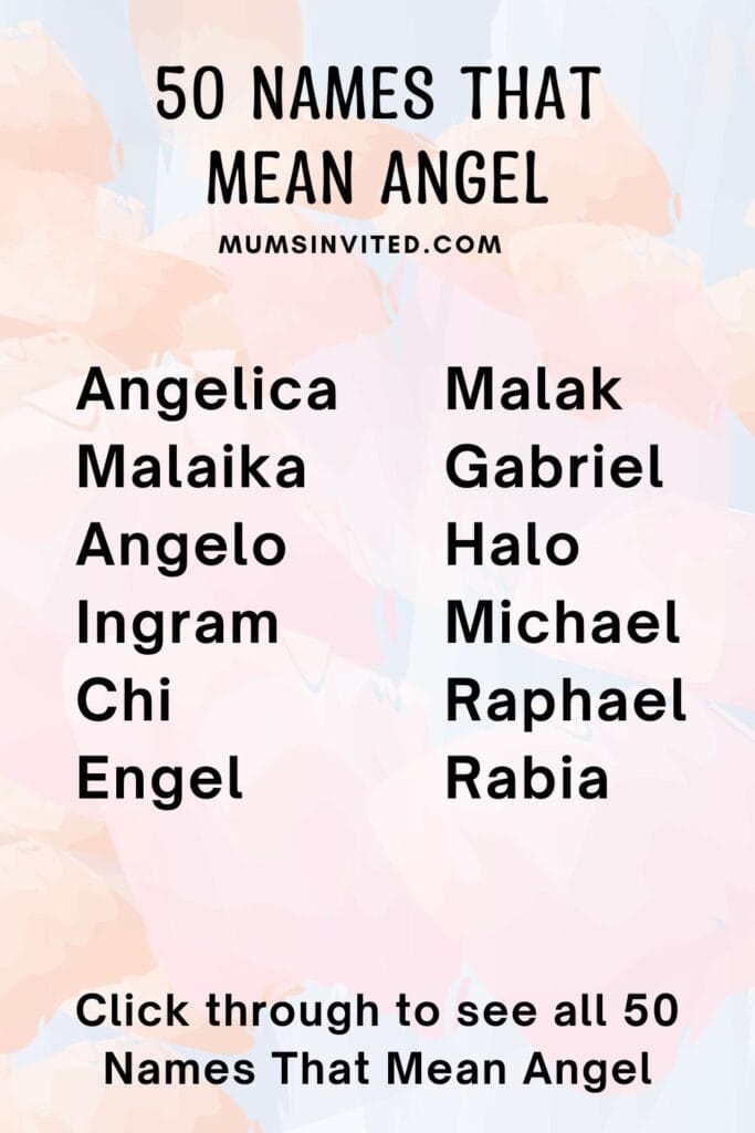 Angel Girls Names