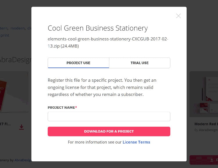 envato elements license