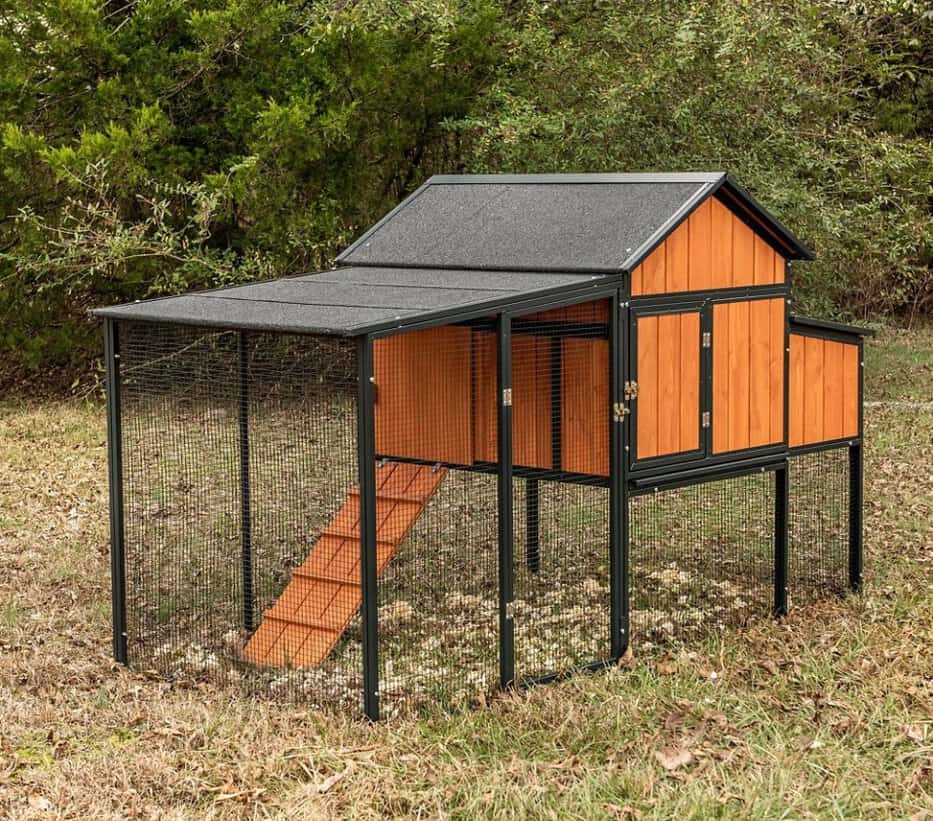 outdoor bunny hutch
