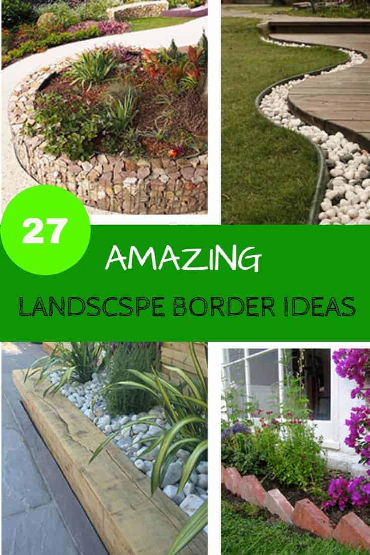 27 Amazing Landscape Border Ideas You Ll Love