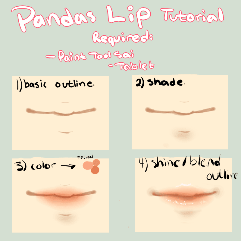 30 How To Draw Lips For Beginners Step By Step Harunmudak