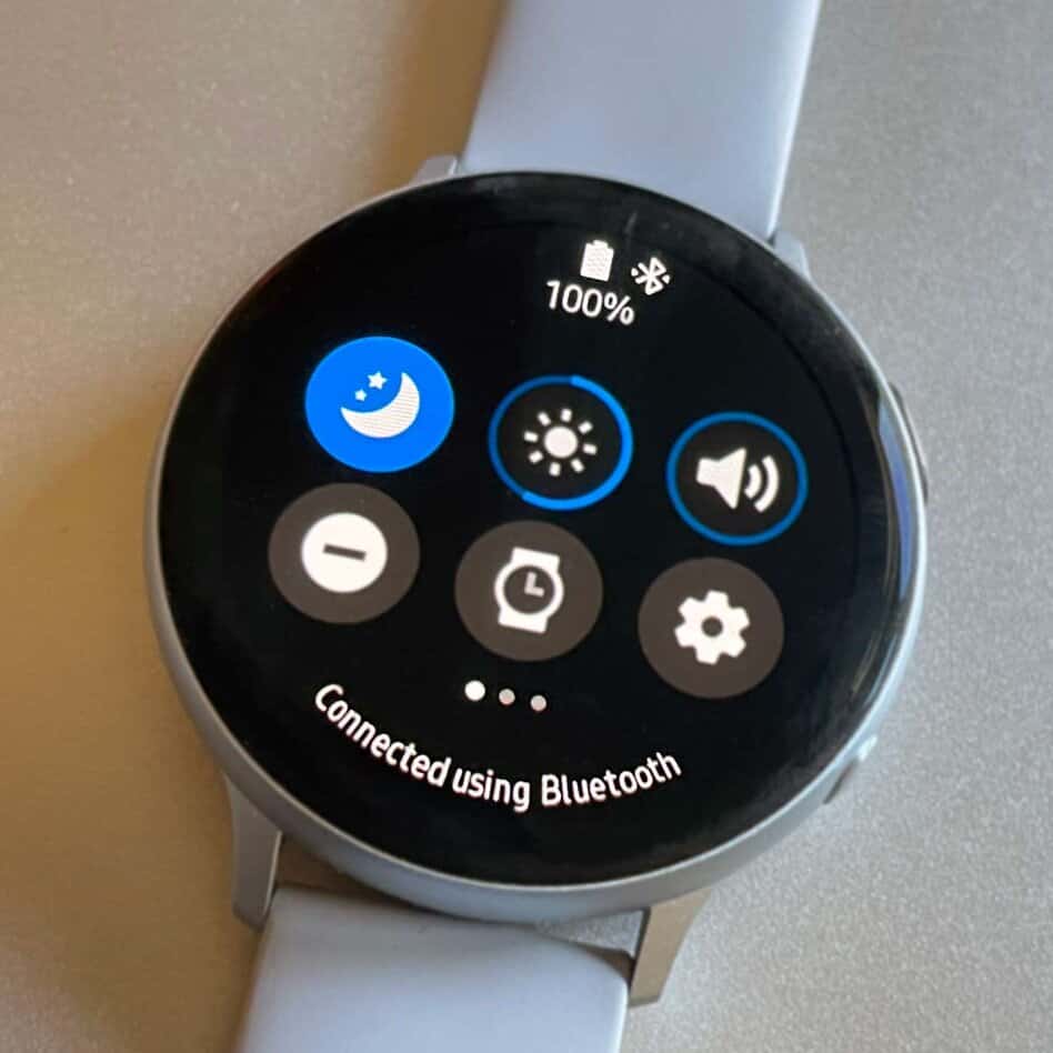How To Use Goodnight Mode On Your Samsung Galaxy Watch Myhealthyapple To connect your watch to a smartphone, install the galaxy wearable app on the smartphone. samsung galaxy watch